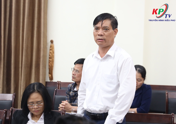 Đảng uỷ xã Kiều Phú tổ chức hội nghị Thường trực Đảng uỷ, Ban Thường vụ Đảng uỷ, Ban Chấp hành Đảng bộ xã để Quyết định một số nhiệm vụ quan trọng.- Ảnh 13.