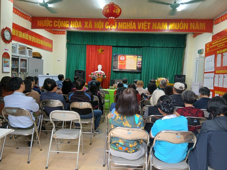 Hội nghị tiếp xúc cử tri với người ứng cử đại biểu Hội đồng nhân dân (HĐND) phường Việt Hưng khóa II, nhiệm kỳ 2026 – 2031 tại Đơn vị bầu cử số 3- Ảnh 2.