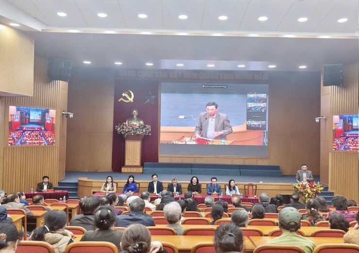 Hội nghị tiếp xúc giữa cử tri với người ứng cử đại biểu hội đồng nhân dân phường Thanh Xuân nhiệm kỳ 2026 - 2031 tại Đơn vị bầu cử số 9- Ảnh 1.