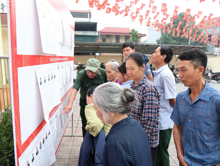Tam Hưng tập trung cao cho công tác bầu cử- Ảnh 3.