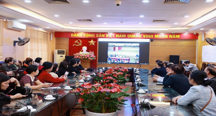 Hội nghị tiếp xúc cử tri tại Đơn vị bầu cử số 5 tăng cường gắn kết giữa người ứng cử với cử tri- Ảnh 2.