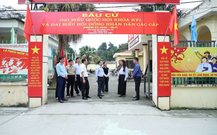 Xuân Mai phát động phong trào toàn dân tham gia bảo vệ môi trường phục vụ bầu cử đại biểu Quốc hội khóa XVI và HĐND các cấp- Ảnh 3.