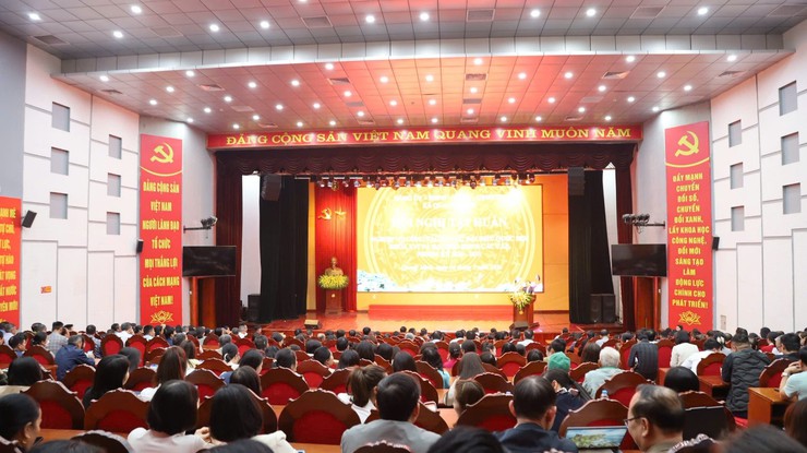 Xã Quang Minh tập huấn nghiệp vụ bầu cử, bảo đảm tổ chức cuộc bầu cử đúng luật và an toàn- Ảnh 1.