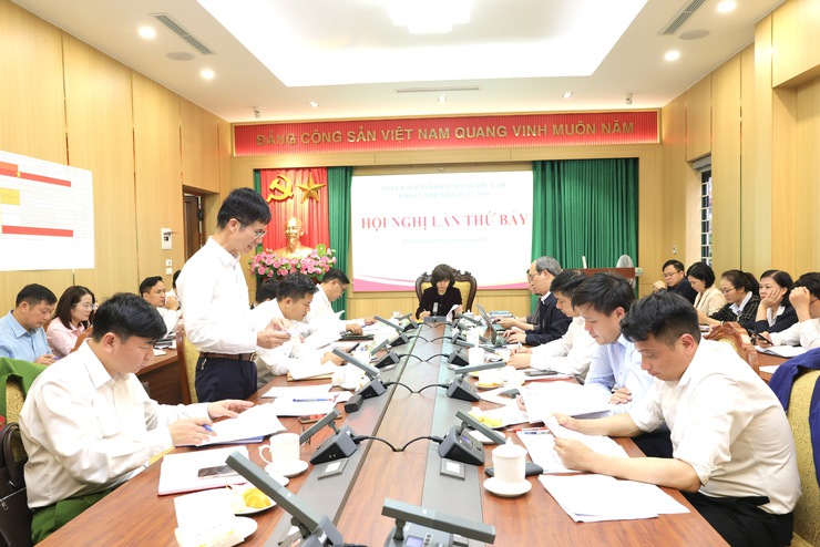 BCH ĐẢNG BỘ XÃ THƯ LÂM KHÓA I,  NHIỆM KỲ 2025-2030 TỔ CHỨC HỘI NGHỊ LẦN THỨ BẢY- Ảnh 3.