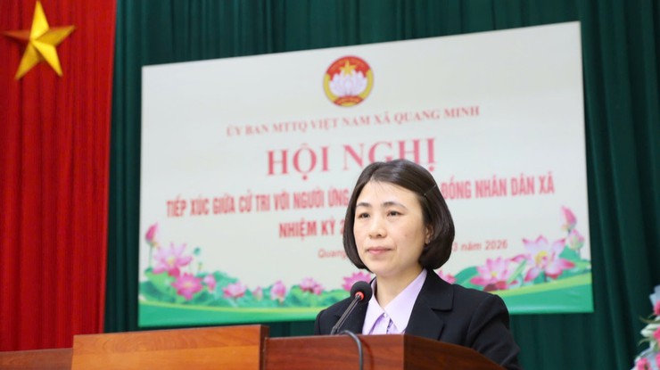 Đơn vị bầu cử số 5 tiếp xúc cử tri thôn Ấp 1- Ảnh 5.