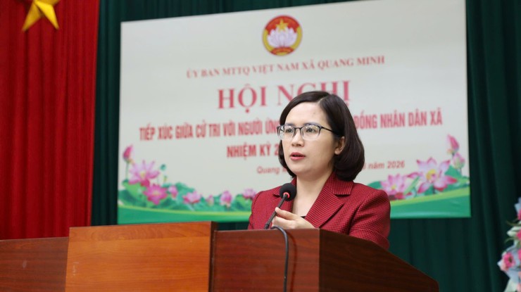 Đơn vị bầu cử số 5 tiếp xúc cử tri thôn Ấp 1- Ảnh 6.