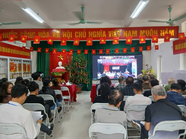 Hội nghị tiếp xúc cử tri với người ứng cử đại biểu Hội đồng nhân dân (HĐND) phường Việt Hưng khóa II, nhiệm kỳ 2026 – 2031 tại Đơn vị bầu cử số 3- Ảnh 10.