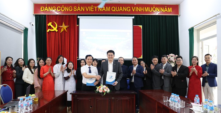 Lễ ký kết hợp tác chuyên môn giữa Bệnh viện Nhi Hà Nội và Trạm y tế phường Kiến Hưng- Ảnh 6.