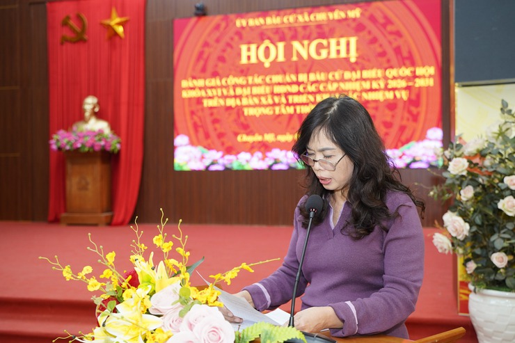 Tiếp tục đẩy nhanh nhiệm vụ, công tác chuẩn bị để ngày bầu cử thực sự là ngày hội của toàn dân- Ảnh 2.