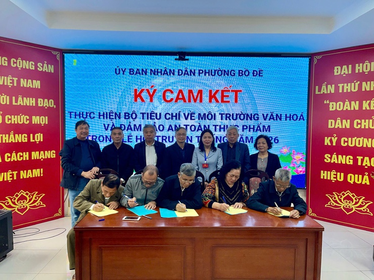 Phường Bồ Đề triển khai kế hoạch quản lý và tổ chức lễ hội trên địa bàn phường năm 2026. - Ảnh 6.