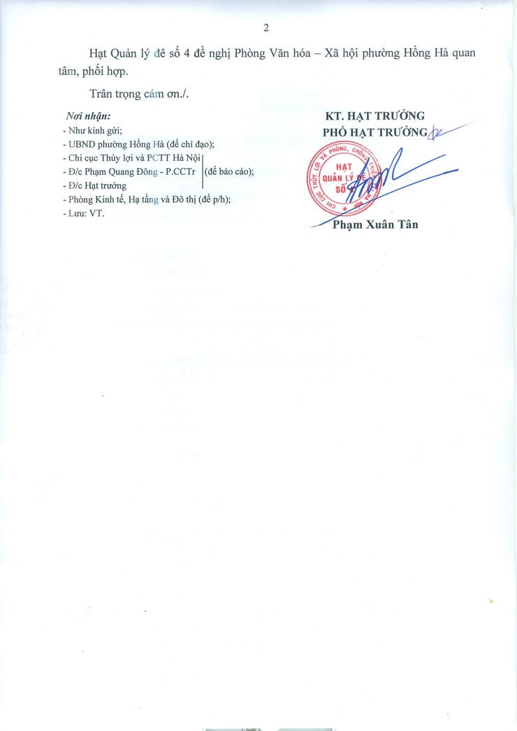 Phường Hồng Hà tăng cường tuyên truyền pháp luật về đê điều và phòng, chống thiên tai - Ảnh 2.
