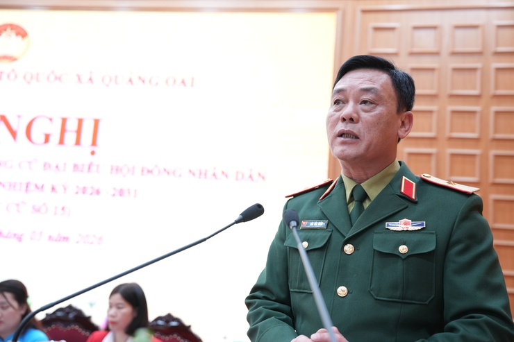 Hội nghị tiếp xúc cử tri vận động bầu cử tại đơn vị số 15, HĐND TP Hà Nội- Ảnh 7.