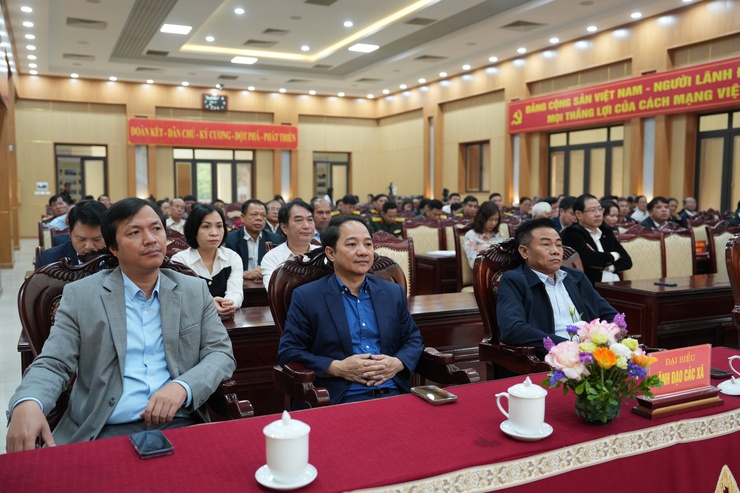 Hội nghị tiếp xúc cử tri vận động bầu cử tại đơn vị số 15, HĐND TP Hà Nội- Ảnh 2.