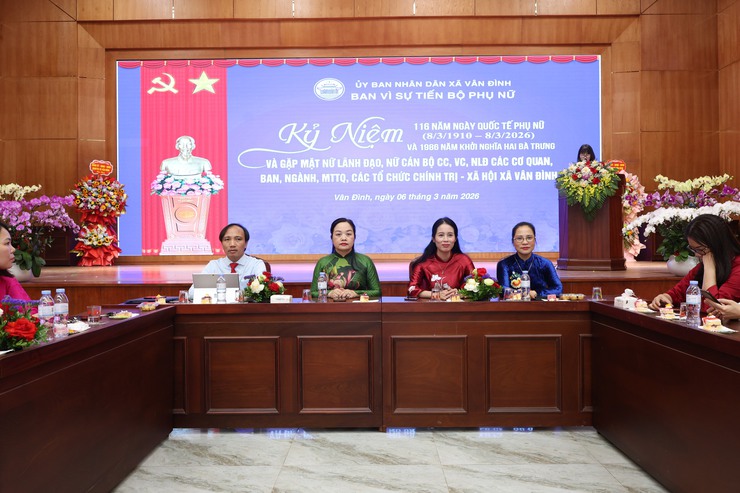 Vân Đình gặp mặt kỷ niệm Ngày Quốc tế Phụ nữ 8/3- Ảnh 1.