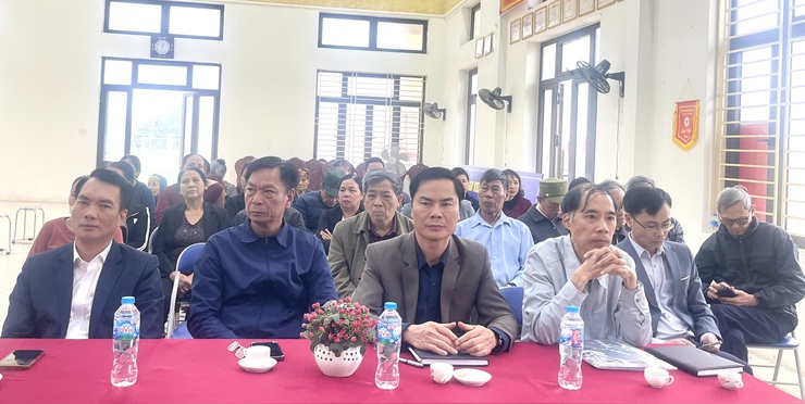 Ứng cử viên đại biểu HĐND xã Phúc Lộc đơn vị bầu cử số 4 tiếp xúc cử tri vận động bầu cử- Ảnh 2.