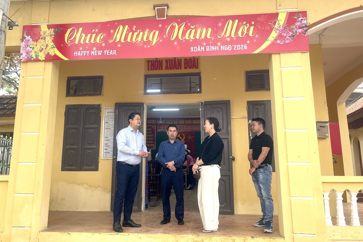 Lãnh đạo xã Phúc Lộc kiểm tra công tác chuẩn bị bầu cử nhiệm kỳ 2026–2031- Ảnh 7.