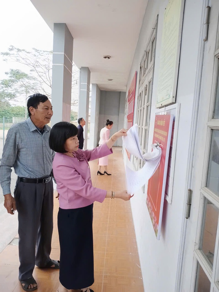 Lãnh đạo xã Phúc Lộc kiểm tra công tác chuẩn bị bầu cử nhiệm kỳ 2026–2031- Ảnh 2.