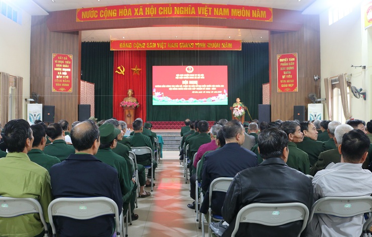 HỘI CỰU CHIẾN BINH XÃ MỸ ĐỨC TRIỂN KHAI CÔNG TÁC BẦU CỬ ĐẠI BIỂU QUỐC HỘI VÀ HĐND CÁC CẤP- Ảnh 1.