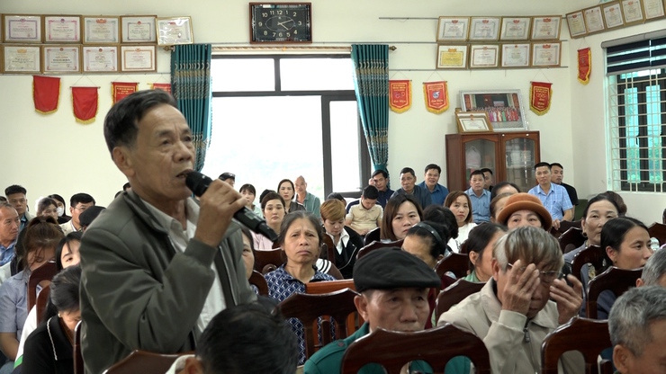 Ứng cử viên đại biểu HĐND xã Mỹ Đức (Đơn vị bầu cử số 5) tiếp xúc cư tri- Ảnh 14.