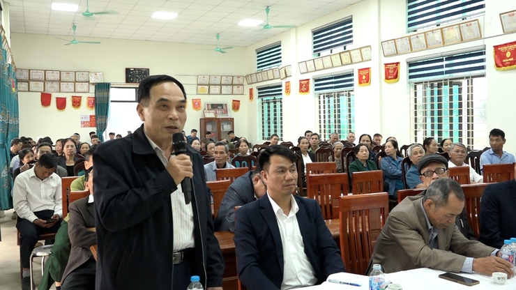 Ứng cử viên đại biểu HĐND xã Mỹ Đức (Đơn vị bầu cử số 5) tiếp xúc cư tri- Ảnh 15.