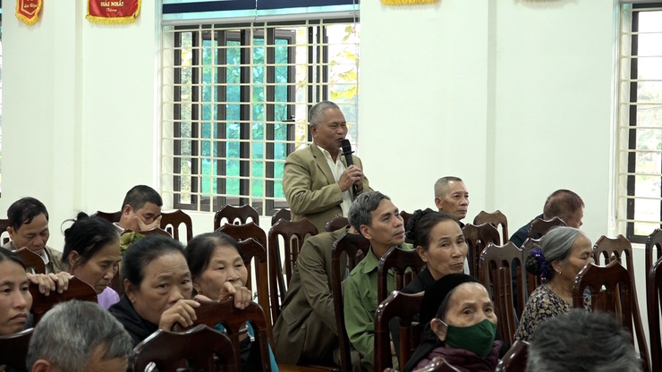 Ứng cử viên đại biểu HĐND xã Mỹ Đức (Đơn vị bầu cử số 5) tiếp xúc cư tri- Ảnh 16.