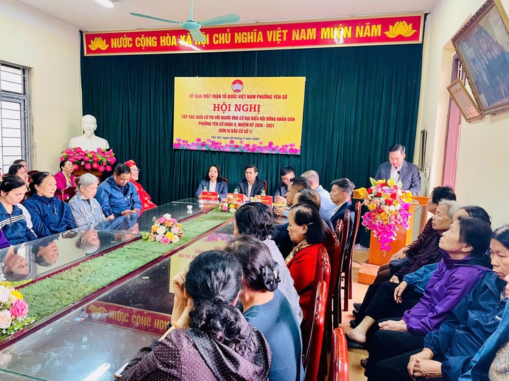 Ứng cử đại biểu HĐND phường Yên Sở cam kết hành động vì đời sống dân sinh- Ảnh 6.