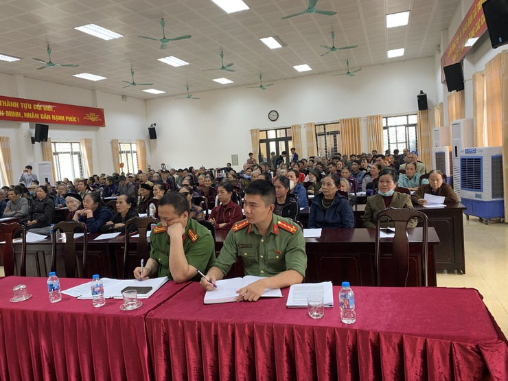 Hội nghị họp dân Đội 2 thôn Bạch Nao: Tăng cường đồng thuận trong công tác giải phóng mặt bằng Dự án Khu đô thị thể thao Olympic- Ảnh 3.