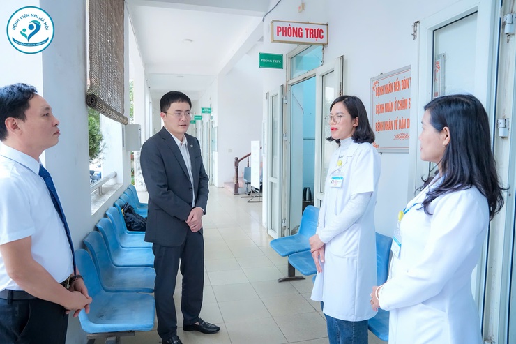 Lễ ký kết hợp tác chuyên môn giữa Bệnh viện Nhi Hà Nội và Trạm y tế phường Kiến Hưng- Ảnh 3.