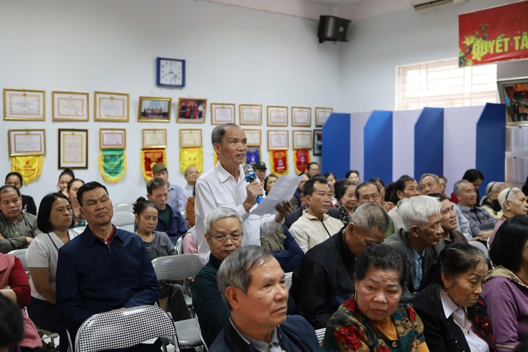 Phường Xuân Đỉnh: tiếp xúc cử tri tại đơn vị bầu cử số 3 trước ngày bầu cử- Ảnh 5.