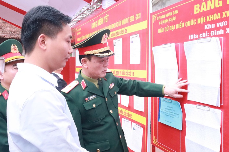 Đoàn công tác số 12 của Thành phố Hà Nội kiểm tra công tác chuẩn bị bầu cử tại 8 xã thuộc đơn vị bầu cử số 15- Ảnh 3.