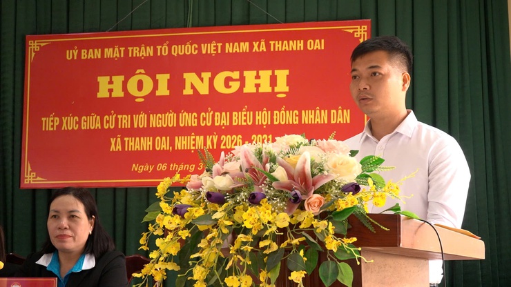 08 ứng cử viên đại biểu HĐND xã đơn vị bầu cử số 01 tiếp xúc cử tri thôn Đồng Tâm, Dũng Tiến- Ảnh 9.