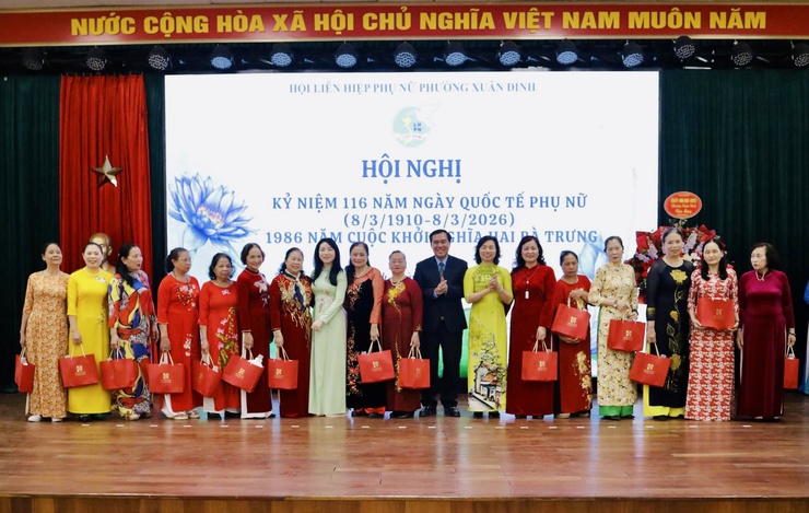 Phường Xuân Đỉnh: kỷ niệm 116 năm Ngày Quốc tế Phụ nữ 8/3và 1986 năm Cuộc khởi nghĩa Hai Bà Trưng- Ảnh 4.