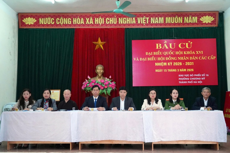 Người ứng cử đại biểu HĐND phường Chương Mỹ khóa II, nhiệm kỳ 2026 – 2031 tiếp xúc cử tri tại tổ dân phố Đồng Nanh- Ảnh 1.