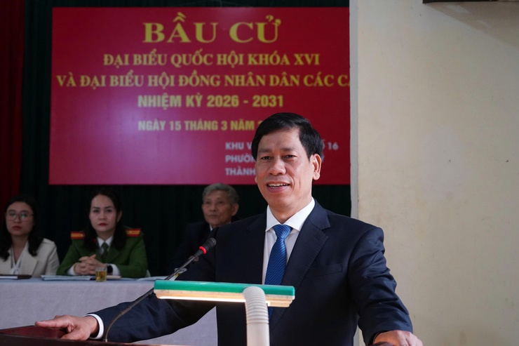 Người ứng cử đại biểu HĐND phường Chương Mỹ khóa II, nhiệm kỳ 2026 – 2031 tiếp xúc cử tri tại tổ dân phố Đồng Nanh- Ảnh 3.