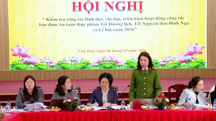 ĐOÀN KIỂM TRA LIÊN NGÀNH SỐ 03 KIỂM TRA CÔNG TÁC BẢO ĐẢM AN TOÀN THỰC PHẨM TẠI CÁC XÃ- Ảnh 3.