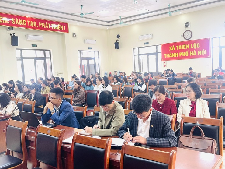 UBBC xã Thiên Lộc tập huấn một số nội dung về phần mềm phục vụ công tác bầu cử; hướng dẫn công tác quản lý, kiểm phiếu bầu cử đại biểu Quốc hội khóa XVI và đại biểu HĐND các cấp, nhiệm kỳ 2026 - 2031- Ảnh 5.