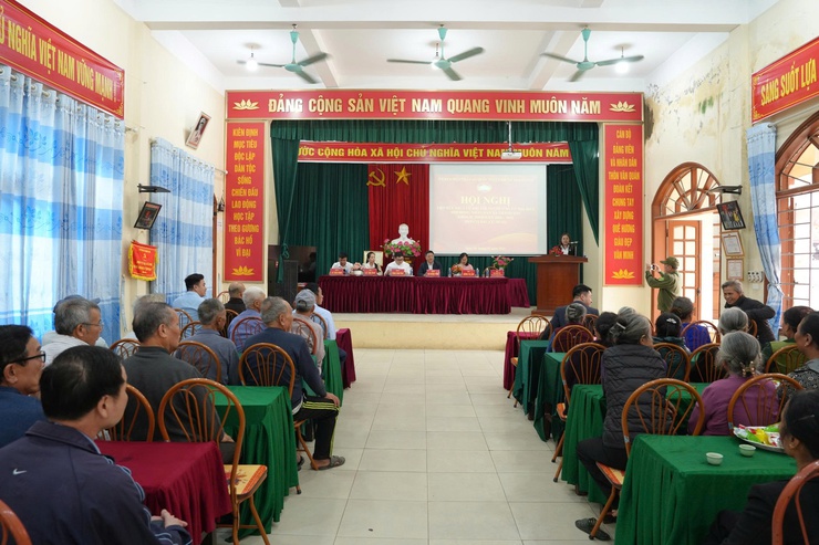 Cử tri thôn Văn Quán tin tưởng, kỳ vọng vào các ứng cử viên đại biểu HĐND xã Thanh Oai khoá II, nhiệm kỳ 2026-2031 (đơn vị bầu cử số 3)- Ảnh 1.