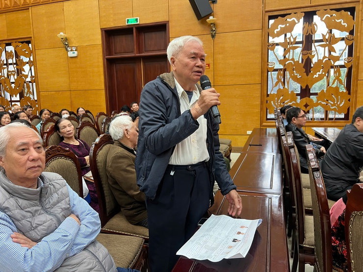 Phường Tây Hồ tổ chức Hội nghị tiếp xúc cử tri vận động bầu cử đại biểu HĐND phường Tây Hồ nhiệm kỳ 2026 - 2031 – Đơn vị bầu cử số 9- Ảnh 4.