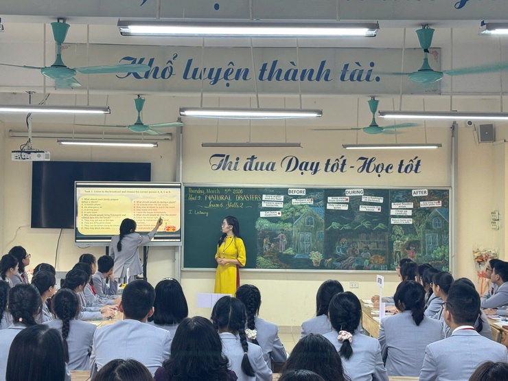 DẤU ẤN CHUYÊN ĐỀ CẤP CỤM MÔN TIẾNG ANH TẠI TRƯỜNG THCS CHU VĂN AN – THANH TRÌ- Ảnh 3.