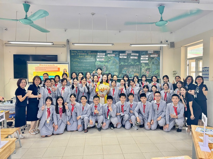 DẤU ẤN CHUYÊN ĐỀ CẤP CỤM MÔN TIẾNG ANH TẠI TRƯỜNG THCS CHU VĂN AN – THANH TRÌ- Ảnh 4.