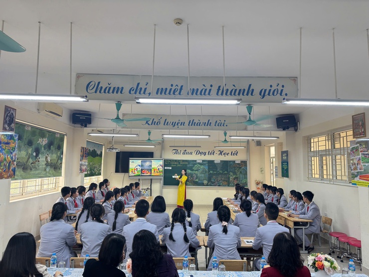 DẤU ẤN CHUYÊN ĐỀ CẤP CỤM MÔN TIẾNG ANH TẠI TRƯỜNG THCS CHU VĂN AN – THANH TRÌ- Ảnh 6.