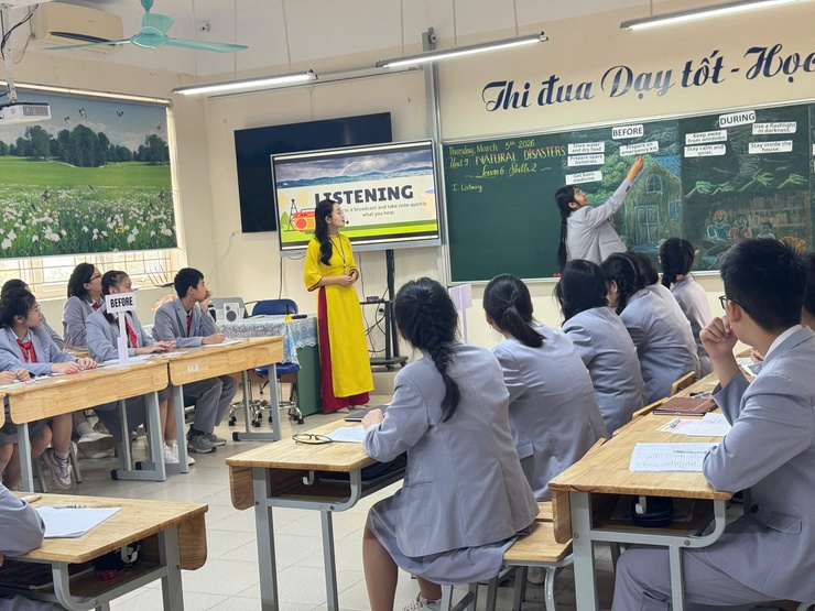 DẤU ẤN CHUYÊN ĐỀ CẤP CỤM MÔN TIẾNG ANH TẠI TRƯỜNG THCS CHU VĂN AN – THANH TRÌ- Ảnh 7.