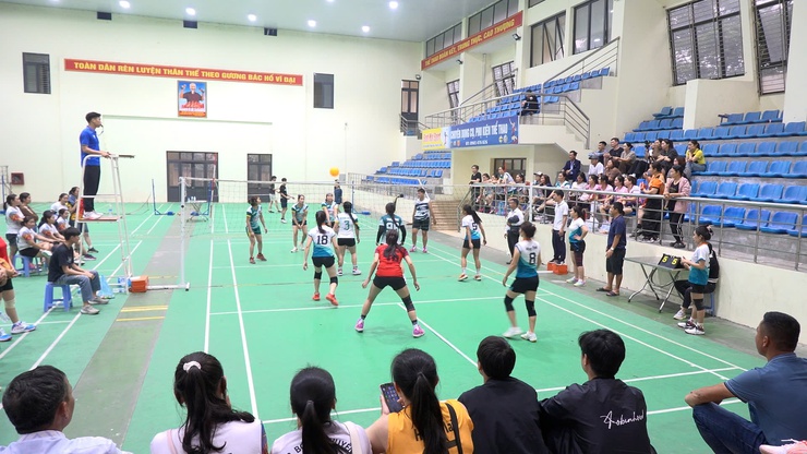 SÔI NỔI GIẢI BÓNG CHUYỀN HƠI NỮ XÃ THANH OAI MỞ RỘNG NĂM 2026- Ảnh 7.