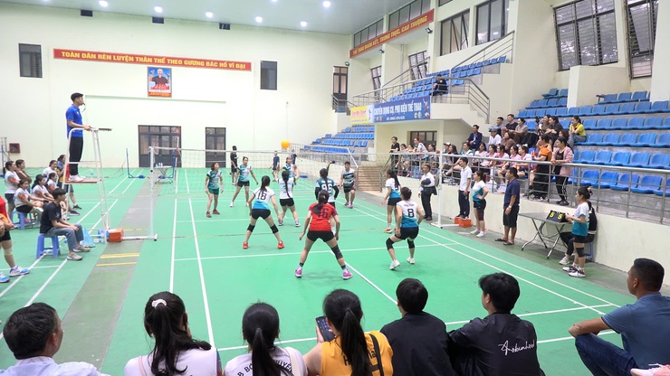 SÔI NỔI GIẢI BÓNG CHUYỀN HƠI NỮ XÃ THANH OAI MỞ RỘNG NĂM 2026- Ảnh 6.