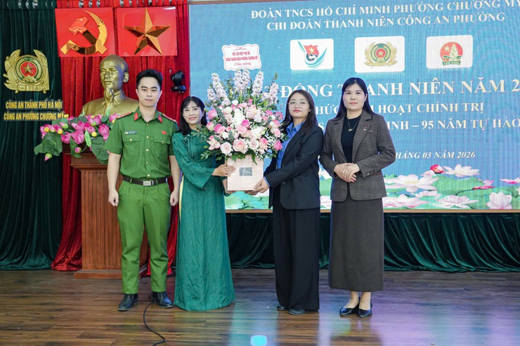 Công an phường Chương Mỹ phát động Tháng Thanh niên năm 2026 và kỷ niệm Ngày Quốc tế Phụ nữ 8/3- Ảnh 5.
