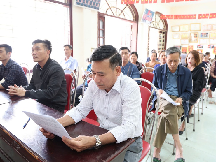 Hội nghị họp dân thôn Từ Am về công tác giải phóng mặt bằng Dự án Khu đô thị Thể thao Olympic- Ảnh 8.