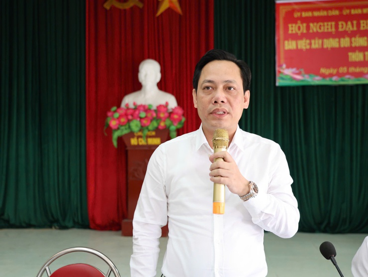 Hội nghị họp dân thôn Từ Am về công tác giải phóng mặt bằng Dự án Khu đô thị Thể thao Olympic- Ảnh 9.