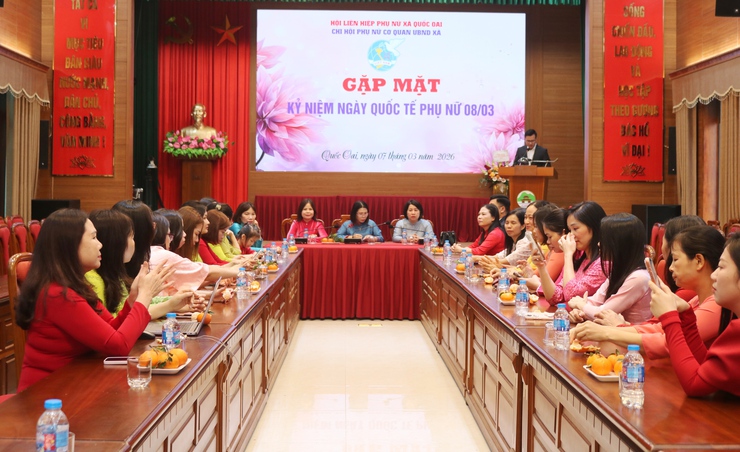  Chi hội Phụ nữ cơ quan UBND Xã Quốc Oai gặp mặt kỷ niệm 116 năm Ngày Quốc tế Phụ nữ 8/3 và 1.986 năm Khởi nghĩa Hai Bà Trưng- Ảnh 3.