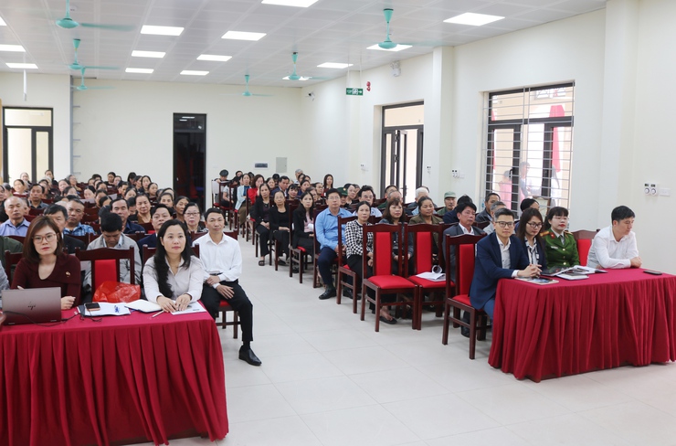 Xã Quốc Oai hoàn thành tổ chức hội nghị tiếp xúc cử tri để các ứng cử viên đại biểu HĐND xã khóa II, nhiệm kỳ 2026-2031 thực hiện quyền vận động bầu cử- Ảnh 1.