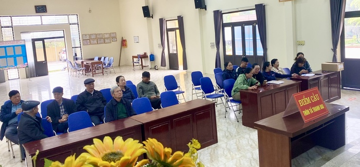 Tiếp xúc giữa cử tri với người ứng cử đại biểu Hội đồng nhân dân xã Đại Thanh nhiệm kỳ 2026-2031- Ảnh 7.